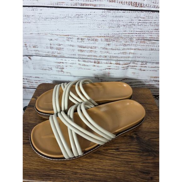 Madewell The Charley Strappy Slide Sandal women's size 10 - Picture 3 of 5